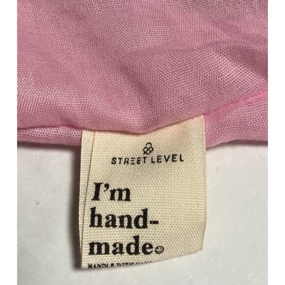 Womens Street Level Boho Crocheted Lined Handbag Granny Square Tote Multi NWT - Picture 8 of 14